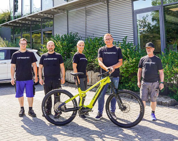 Das BikeNOW-Team in Pilsach bei Neumarkt
