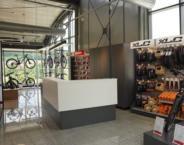 Der BikeNOW-Showroom in Pilsach bei Neumarkt